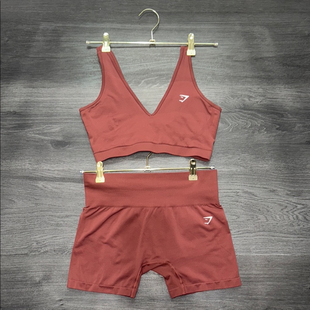 Gymshark Rust Activewear Set